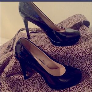 Beautiful patent heels